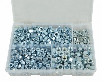 Assorted Steel Nuts UNF (600)  